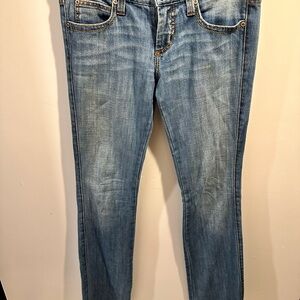 Frankie B. Sky Blue Skinny Jeans